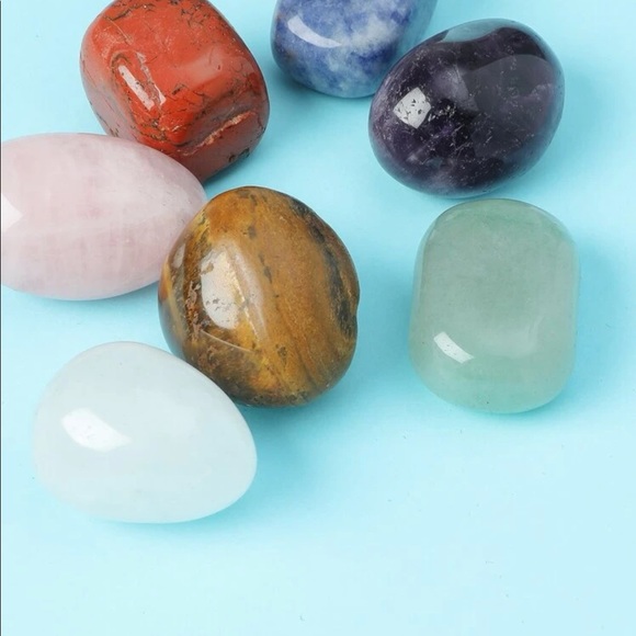 🆕 7 pieces natural stone - Picture 2 of 3